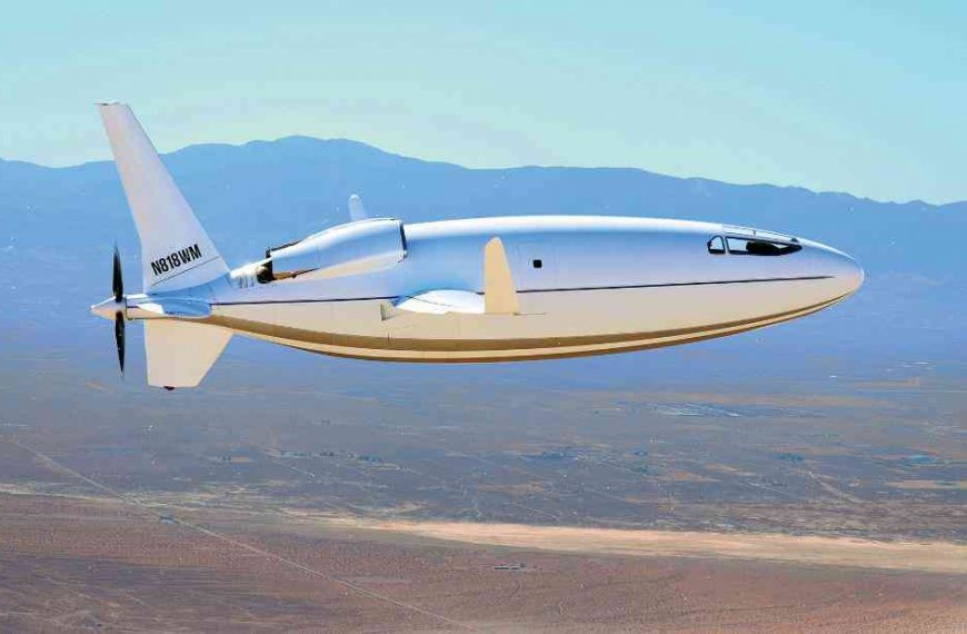 The ‘bullet’ airplane that could revolutionize aviation