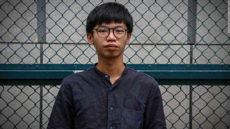 Hong Kong sentences 20-year-old to 1 year under security law